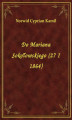 Okładka książki: Do Mariana Sokołowskiego (27 I 1864)