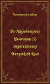 Okładka książki: Do Najjaśniejszej Katarzyny II, Imperatorowej Wszystkich Rusi