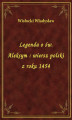 Okładka książki: Legenda o św. Aleksym : wiersz polski z roku 1454
