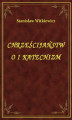Okładka książki: Chrześcijaństwo I Katechizm