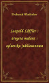 Okładka książki: Leopold Löffler : artysta malarz : sylwetka jubileuszowa