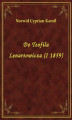 Okładka książki: Do Teofila Lenartowicza (I 1859)