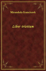 Okładka: Liber tristium