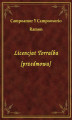 Okładka książki: Licencjat Torralba [przedmowa]