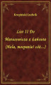 Okładka książki: List II Do Matusewicza z Łańcuta (Hola, mospanie! cóż...)