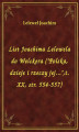 Okładka książki: List Joachima Lelewela do Welckera (