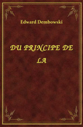 Okładka: Du Principe De La