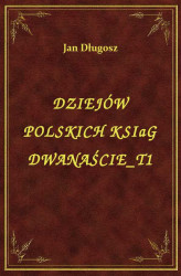 Okładka: Dziejów Polskich Ksiąg Dwanaście T1