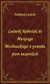 Okładka książki: Ludwik Nabielak do Murycego Mochnackiego z powodu pism auxerskich