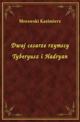 Okładka: Dwaj cesarze rzymscy Tyberyusz i Hadryan