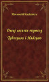 Okładka książki: Dwaj cesarze rzymscy Tyberyusz i Hadryan
