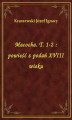 Okładka książki: Macocha. T. 1-2 : powieść z podań XVIII wieku