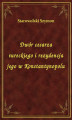 Okładka książki: Dwór cesarza tureckiego i rezydencja jego w Konstantynopolu