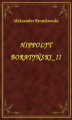 Okładka książki: Hippolyt Boratyński II