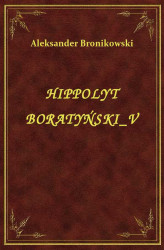 Okładka: Hippolyt Boratyński V