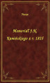 Okładka książki: Memoriał J.N. Kamińskiego z r. 1825