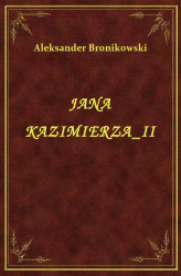 Okładka: Jana Kazimierza II