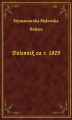 Okładka książki: Dziennik za r. 1829