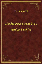 Okładka: Mickiewicz i Puszkin : studya i szkice