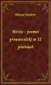 Okładka książki: Mireio : poemat prowansalski w 12 pieśniach
