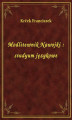 Okładka książki: Modlitewnik Nawojki : studyum językowe