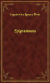 Okładka książki: Epigrammata