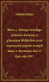 Okładka książki: Mowa x. Aloizego Osinskiego professora literatury w Gimnazyum Wołyńskiem przed rozpoczęciem popisów rocznych miana w Krzemieńcu dnia 15 lipca roku 1807.