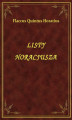 Okładka książki: Listy Horacjusza