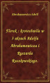 Okładka książki: Florek : krotochwila w 3 aktach Adolfa Abrahamowicza i Ryszarda Ruszkowskiego.