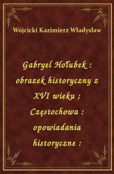 Okładka: Gabryel Hołubek : obrazek historyczny z XVI wieku. Częstochowa : opowiadania historyczne :