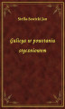 Okładka książki: Galicya w powstaniu styczniowem