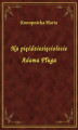 Okładka książki: Na pięćdziesięciolecie Adama Pługa