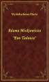 Okładka książki: Adama Mickiewicza 