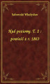 Okładka książki: Nad poziomy. T. 2 : powieść z r. 1863