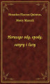 Okładka książki: Horacego ody, epody, satyry i listy