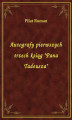 Okładka książki: Autografy pierwszych trzech ksiąg \"Pana Tadeusza\"