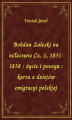 Okładka książki: Bohdan Zaleski na tułactwie Cz. 1, 1831-1838 : życie i poezya : karta z dziejów emigracyi polskiej