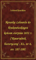 Okładka książki: Notatka Lelewela do Krukowieckiegoz końcem sierpnia 1831 r. (