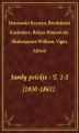 Okładka książki: Jamby polskie : T. 1-2 [1830-1862].