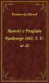 Okładka książki: Nowości z Przeglądu Naukowego 1842, T. II, nr 12