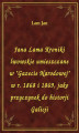 Okładka książki: Jana Lama Kroniki lwowskie umieszczane w 