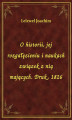Okładka książki: O historii, jej rozgałęzieniu i naukach związek z nią mających. Druk, 1826