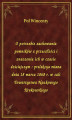 Okładka książki: O potrzebie zachowania pomników z przeszłości i znaczeniu ich w czasie dzisiejszym : prelekcya miana dnia 18 marca 1868 r. w sali Towarzystwa Naukowego Krakowskiego