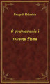 Okładka książki: O powstawaniu i rozwoju Pisma