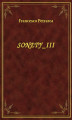 Okładka książki: Sonety III