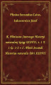 Okładka książki: K. Pliniusza Starszego Historyi naturalnej ksiąg XXXVII, t. 1 T. 1 ks. 1-2 = C. Plinii Secundi Historiae naturalis libri XXXVII