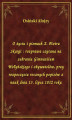 Okładka książki: O życiu i pismach X. Piotra Skargi : rozprawa czytana na zebraniu Gimnaziium Wołyńskiego i obywatelów, przy rozpoczęciu rocznych popisów z nauk dnia 13. lipca 1812 roku
