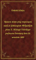Okładka książki: Kazanie miane przy rozpoczęciu nauk w Gimnazyium Wołyńskiem przez X. Aloizego Osinskiego professora literatury dnia 26. września 1809