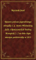 Okładka książki: Kazanie podczas pogrzebowego obrządku ś. p. Jasnie Wielmożney Zofii z Romiszowskich hrabiny Moszyński [...] na dniu 6tym miesiąca października w 1812