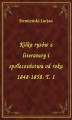 Okładka książki: Kilka rysów z literatury i społeczeństwa od roku 1848-1858. T. 1
